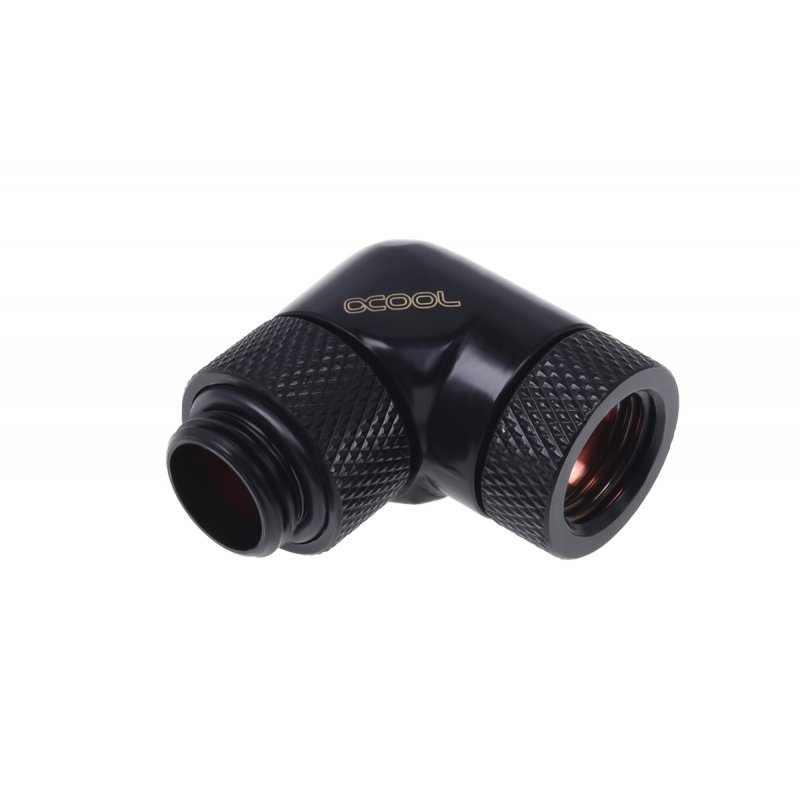 Alphacool 8746917 raccord des tuyaux d'eau Connecteur de tuyau Laiton Noir 1 pièce(s)