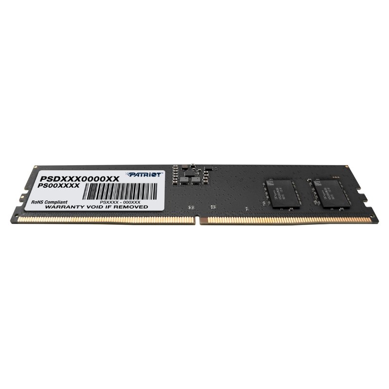 Patriot Memory Signature PSD516G480081 module de mémoire 16 Go 1 x 16 Go DDR5 4800 MHz ECC