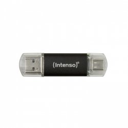 Intenso USB 128GB TWIST LINE      bk 3.0 | Interface USB 3.2 Gen 1 USB-C und USB-A