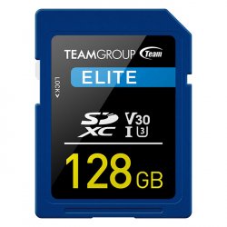 SD 128GB Elite 100/50 SDXC           TEM