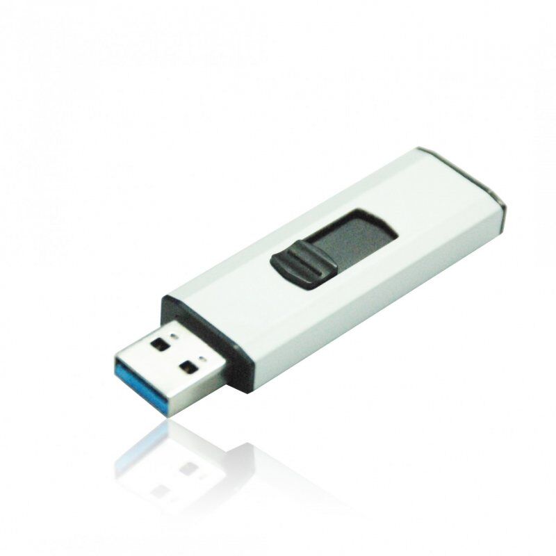MediaRange MR919 lecteur USB flash 256 Go USB Type-A 3.2 Gen 1 (3.1 Gen 1) Noir, Argent