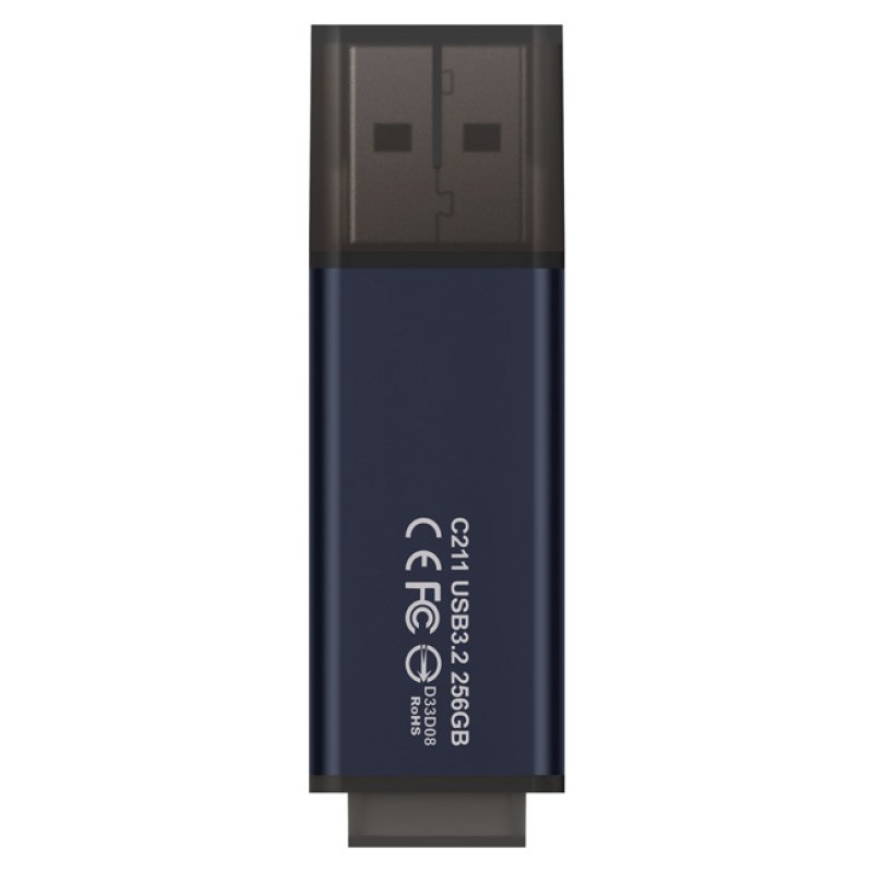 Team Group C211 lecteur USB flash 256 Go USB Type-A 3.2 Gen 1 (3.1 Gen 1) Bleu