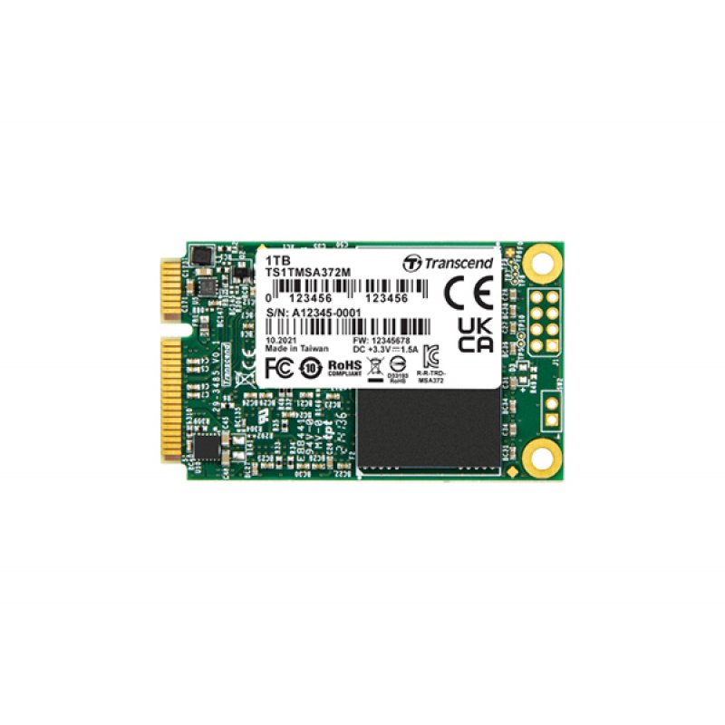 Transcend MSA372M mSATA 256 Go Série ATA III MLC NAND