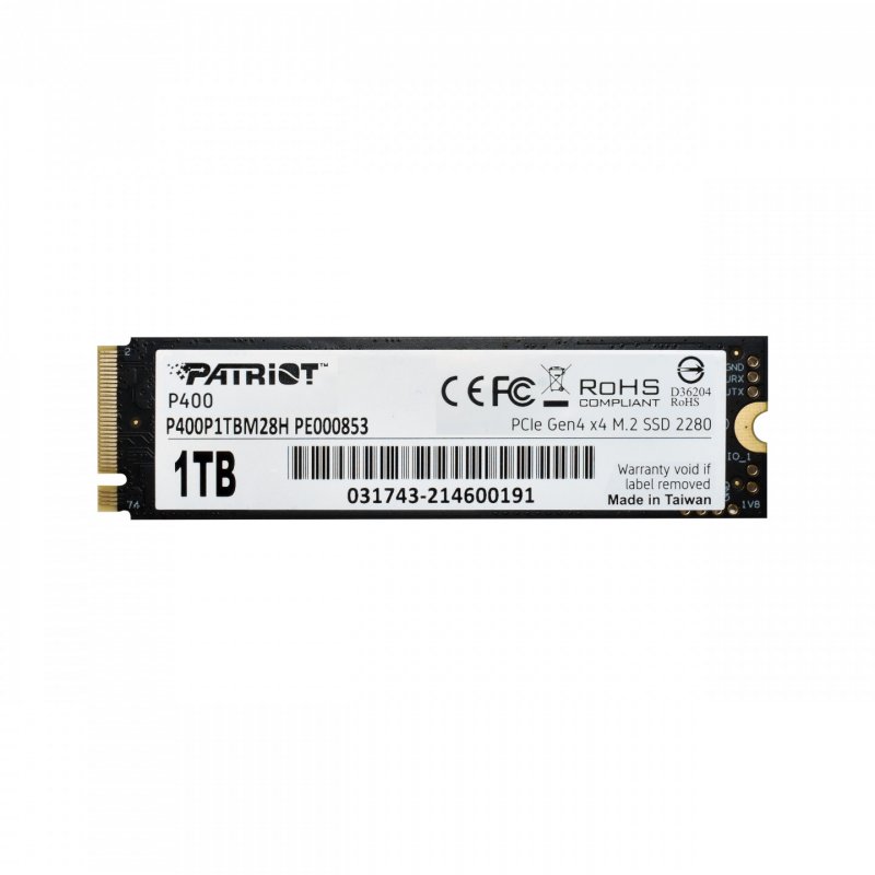 SSD    1TB 4.8/5.0G P400         M.2 PAT | PCIe4