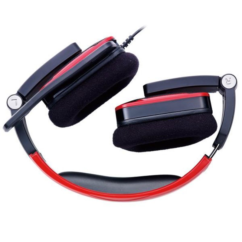 Tt eSPORTS Shock Headset Wired Head-band Gaming Black, Red