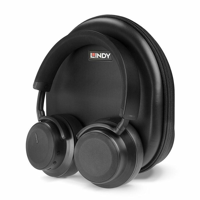 Lindy LH900XW Headset Wired & Wireless Head-band USB Type-C Bluetooth Black