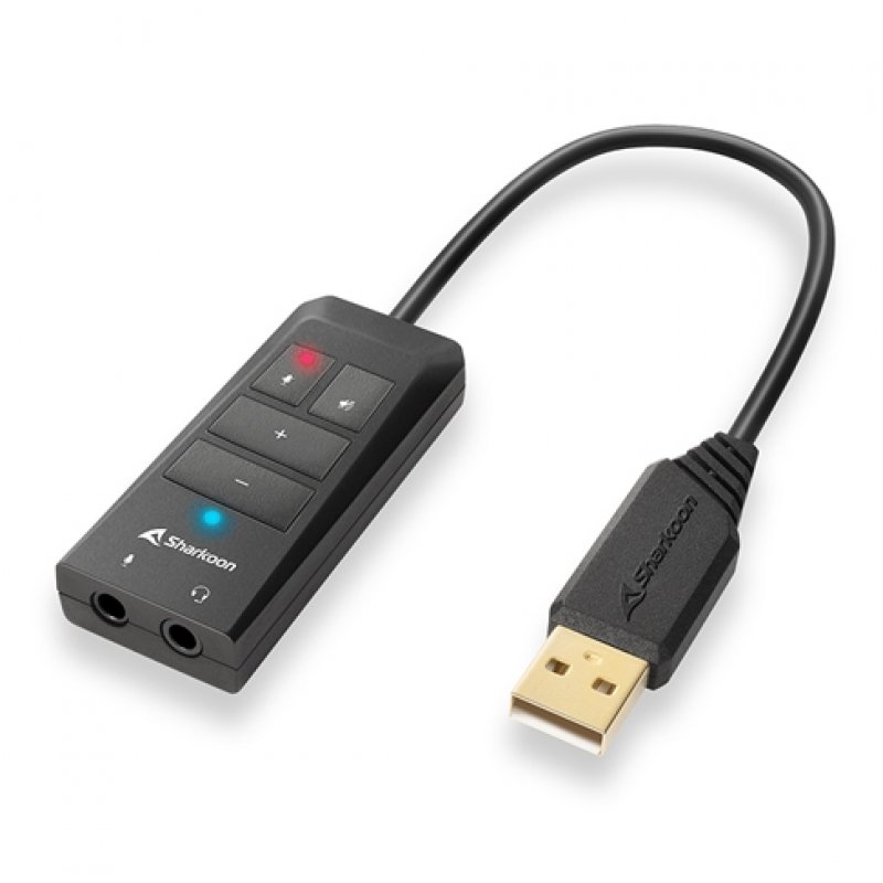 Sharkoon 4044951034215 audio card 7.1 channels USB