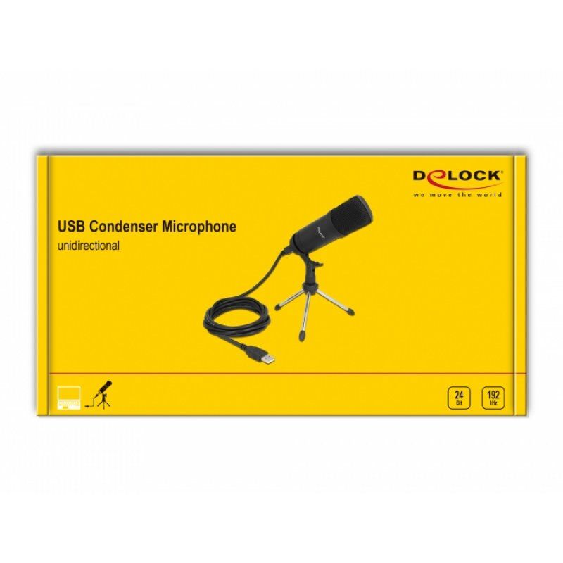 DeLOCK 66882 microphone Black