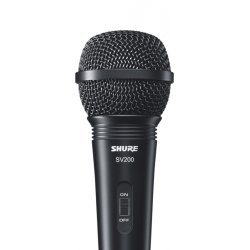Shure SV200                        bk/sv | Vocal Microphone