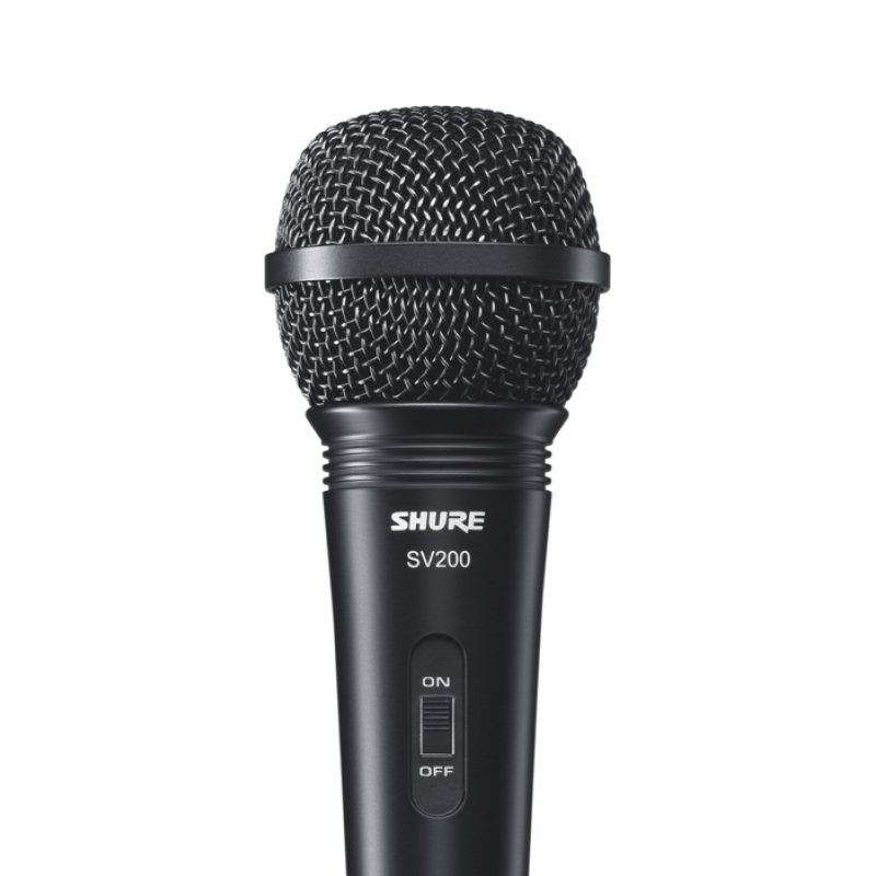 Shure SV200                        bk/sv | Vocal Microphone