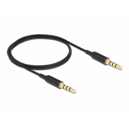 DeLOCK 66075 audio cable 0.5 m 3.5mm Black