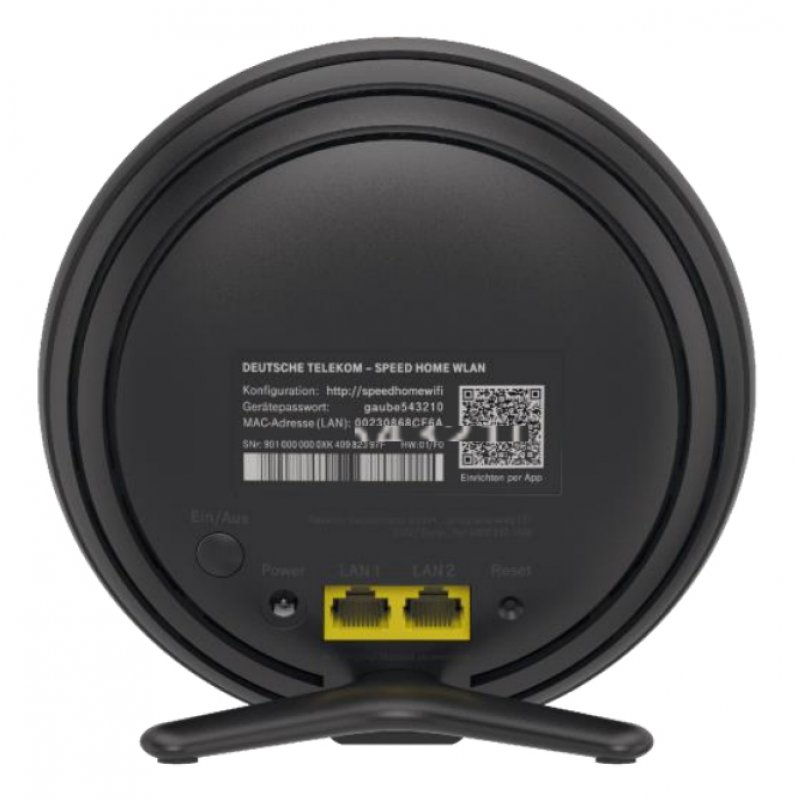 Telekom 40823475 wireless access point 4800 Mbit/s Black