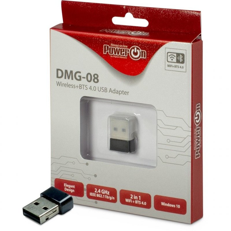 Inter-Tech DMG-08 150Mbps WLAN+BT Adap. | 88888150