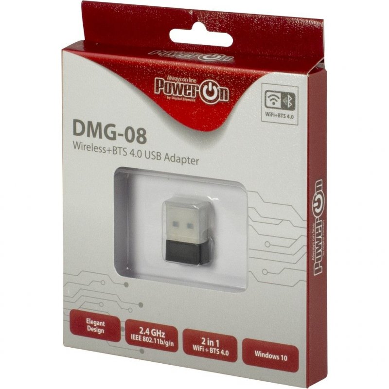 Inter-Tech DMG-08 150Mbps WLAN+BT Adap. | 88888150