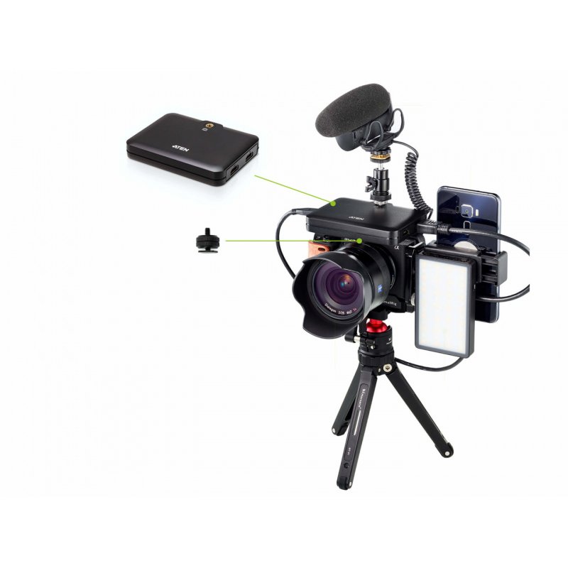 ATEN CAMLIVE™+ (Capture vidéo HDMI vers USB-C UVC avec transfert de l’alimentation PD 3.0)