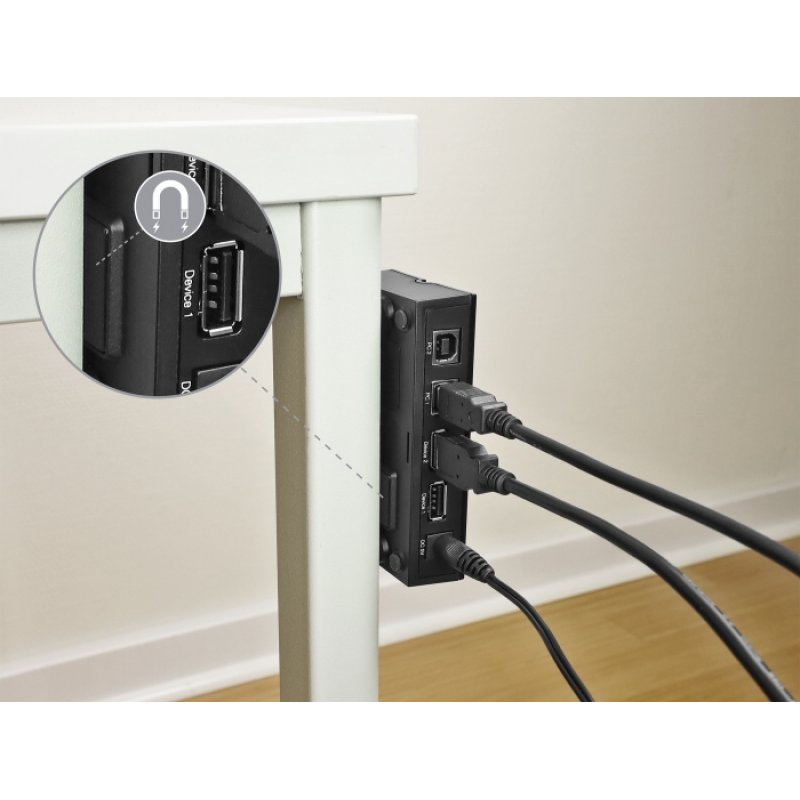 DeLOCK 11495 commutateur de données d'ordinateurs