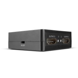 Lin 2 Port HDMI 18G Splitter Kompakt | 38358