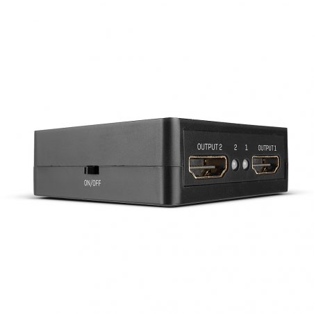 Lin 2 Port HDMI 18G Splitter Kompakt | 38358