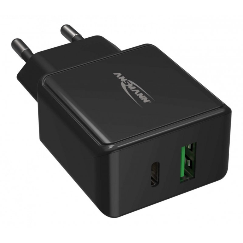 Ansm Home Charger HC218PD             bk | 3A 18W 2 Port USB