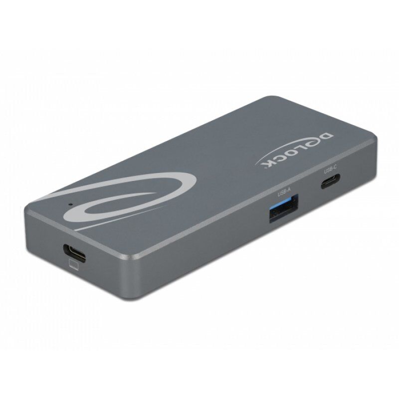 DeLOCK 91754 card reader USB 3.2 Gen 1 (3.1 Gen 1) Type-C Grey