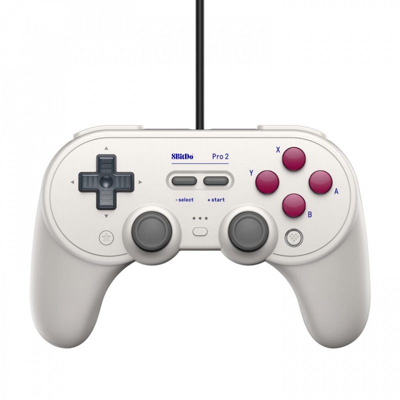 8Bitdo Pro 2 Gris USB Manette de jeu Analogique/Numérique Android, Nintendo Switch, Nintendo Switch Lite, PC