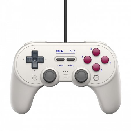 8Bitdo Pro 2 Gris USB Manette de jeu Analogique/Numérique Android, Nintendo Switch, Nintendo Switch Lite, PC