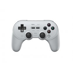 8Bitdo Pro2 Gris Bluetooth/USB Manette de jeu Analogique/Numérique Nintendo Switch, Nintendo Switch Lite, PC