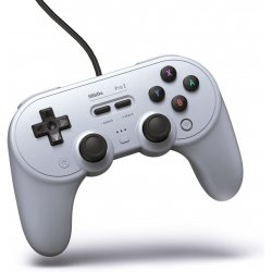 8Bitdo Pro 2 Grey USB Gamepad Analogue / Digital Android, Nintendo Switch, Nintendo Switch Lite, PC, Tablet PC