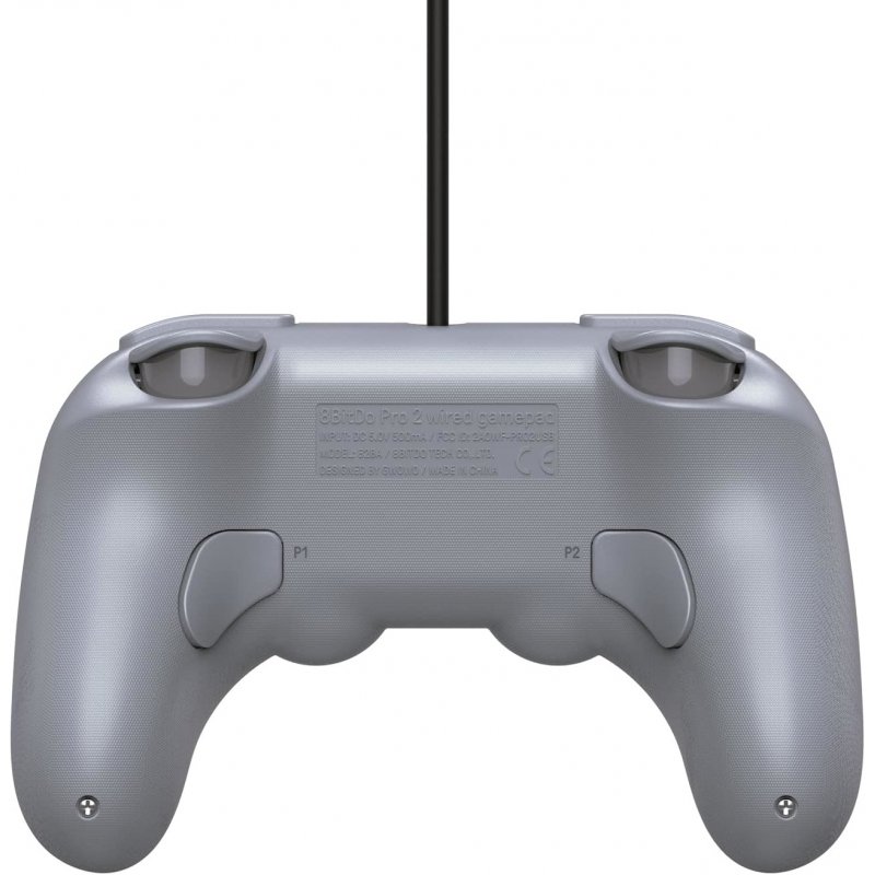 8Bitdo Pro 2 Grey USB Gamepad Analogue / Digital Android, Nintendo Switch, Nintendo Switch Lite, PC, Tablet PC