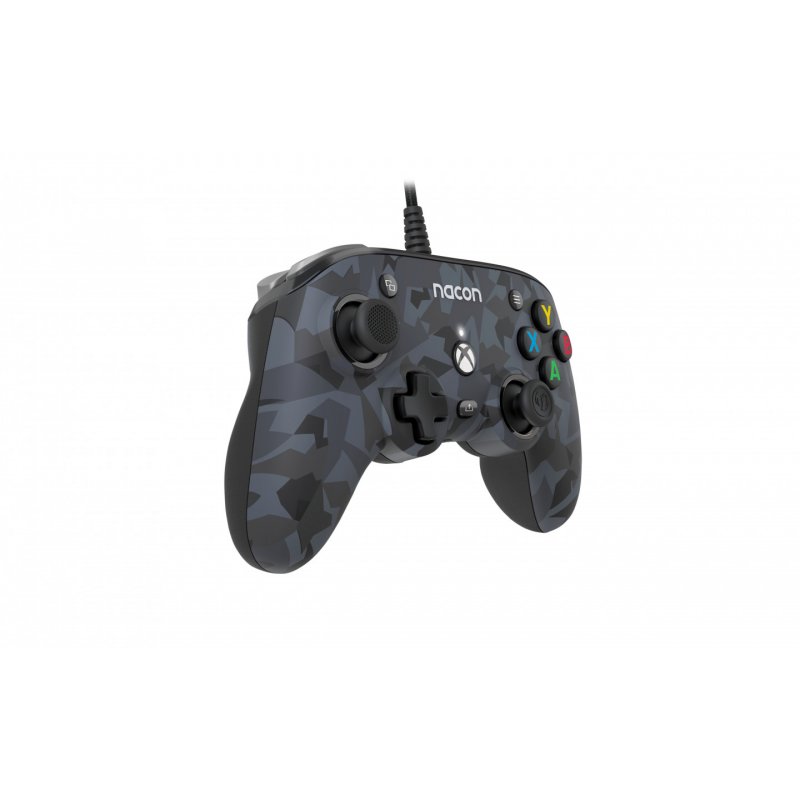 NACON Camo Pro Compact Controller Noir, Gris USB Manette de jeu Analogique/Numérique PC, Xbox One, Xbox One S, Xbox One