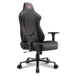 Sharkoon SGS30 Universal gaming chair Upholstered padded seat Black, Pink
