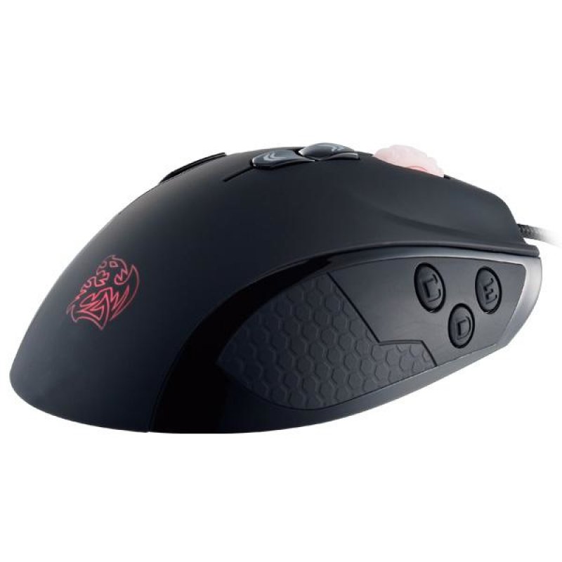 Tt eSPORTS MO-VLS-WDLOBK-01 mouse Right-hand USB Type-A Laser 8200 DPI