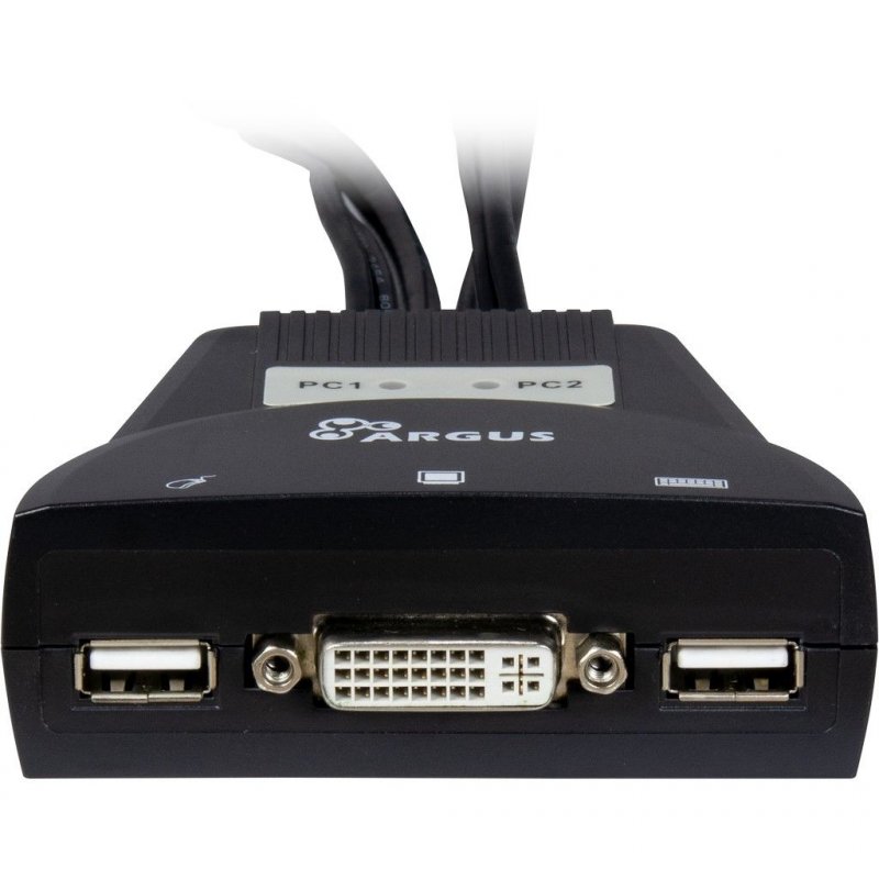 Inter-Tech KVM-Switch LS-21DA DVI | 88887188
