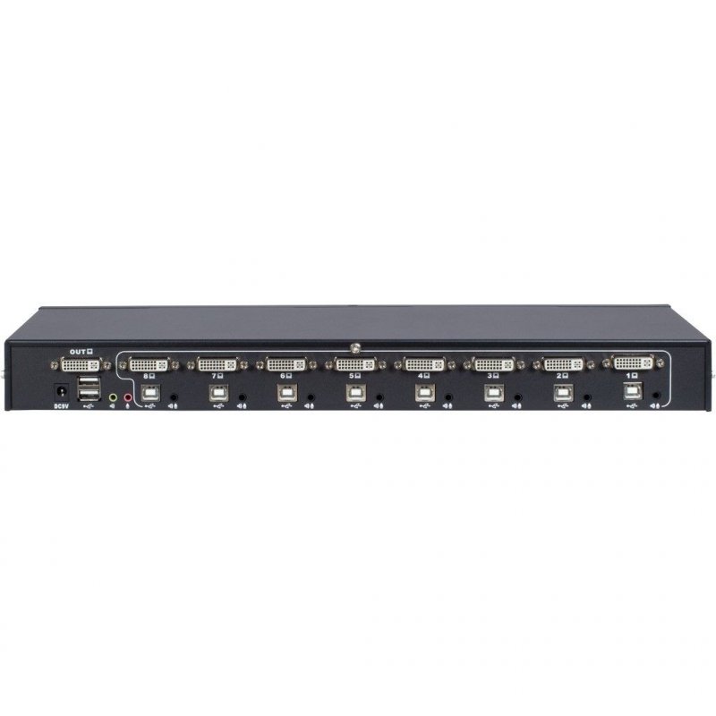 Inter-Tech KVM-Switch AS-9108DA DVI | 88887302