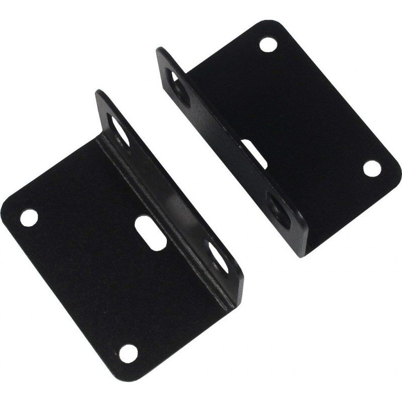 Inter-Tech AS-9108DA commutateur écran, clavier et souris Grille de montage Noir