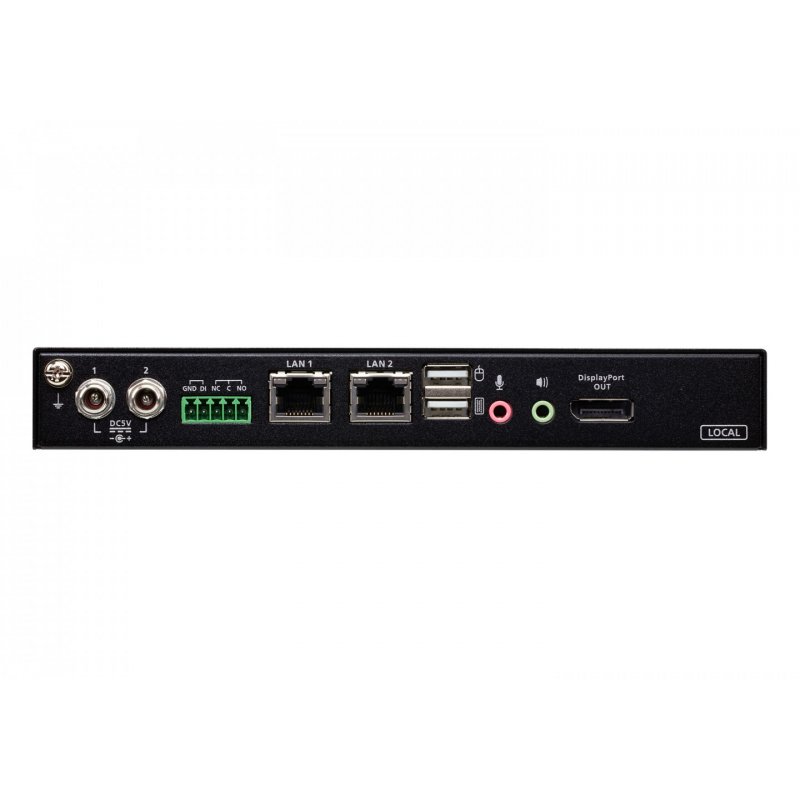 ATEN 1 Commutateur KVM DisplayPort 4K à un port sur IP accès de partage local/distant