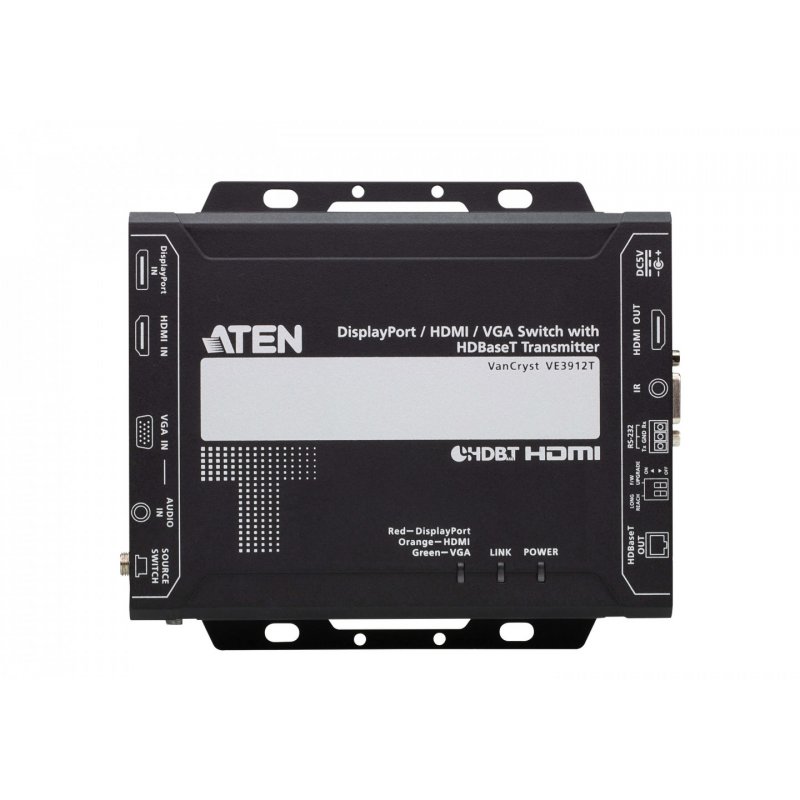 ATEN DisplayPort / HDMI / VGA Switch with HDBaseT Transmitter
