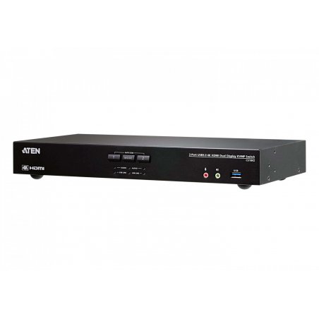 ATEN Commutateur KVMP™ deux affichages HDMI 4K 2 ports USB 3.0