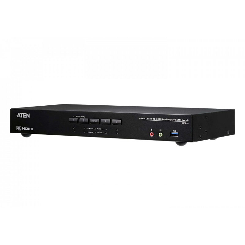 ATEN 4-Port USB 3.0 4K HDMI Dual Display KVMP™ Switch