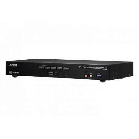 ATEN Commutateur KVMP™ deux affichages HDMI 4K 4 ports USB 3.0
