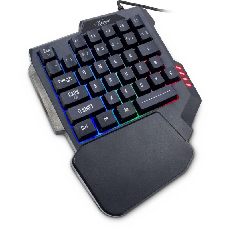 Inter-Tech KB-3035 clavier USB QWERTY Noir