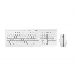 CHERRY Stream Desktop Recharge keyboard Mouse included RF Wireless QWERTY English Grey