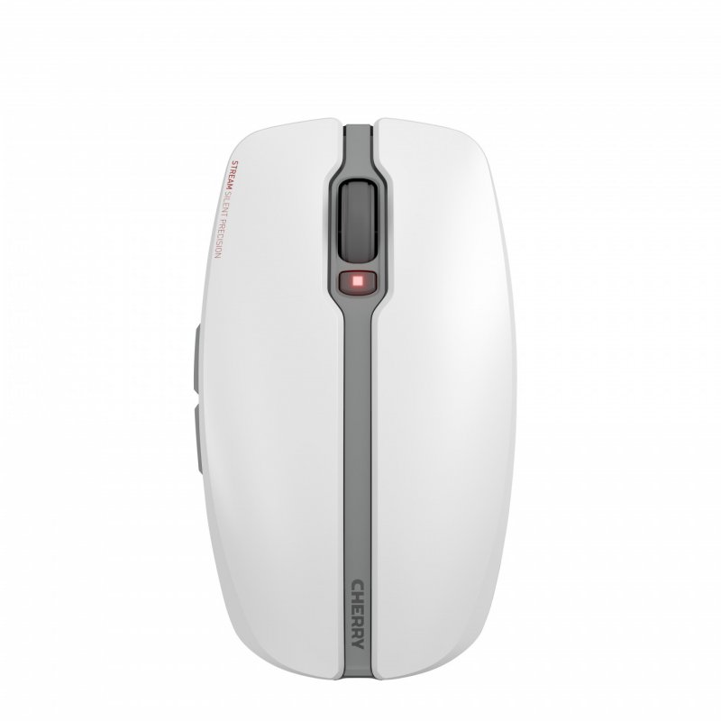 CHERRY Stream Desktop Recharge clavier Souris incluse RF sans fil QWERTY Anglais Gris