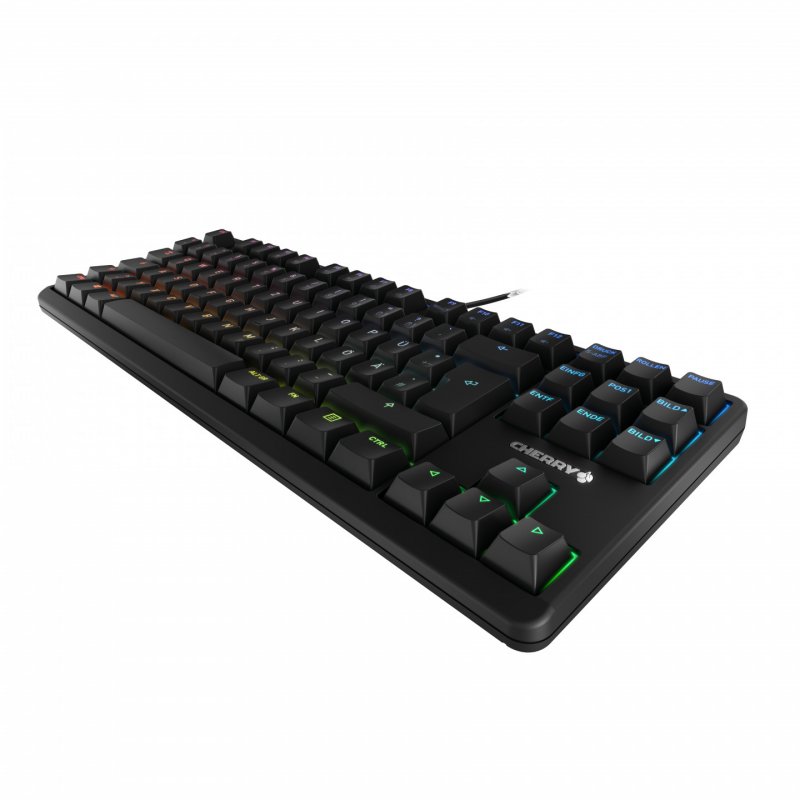 CHERRY G80-3000N RGB TKL clavier USB QWERTZ Allemand Noir