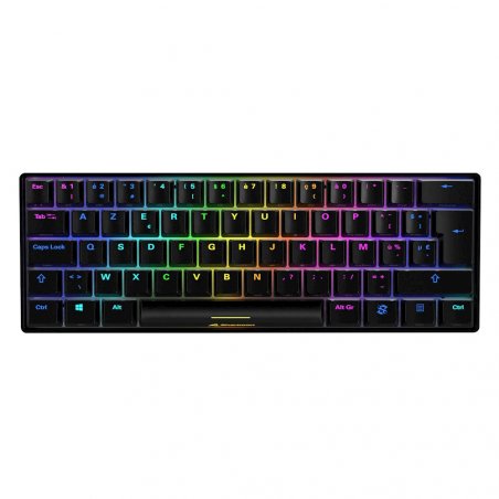 Sharkoon SGK50 S4 keyboard USB AZERTY French Black