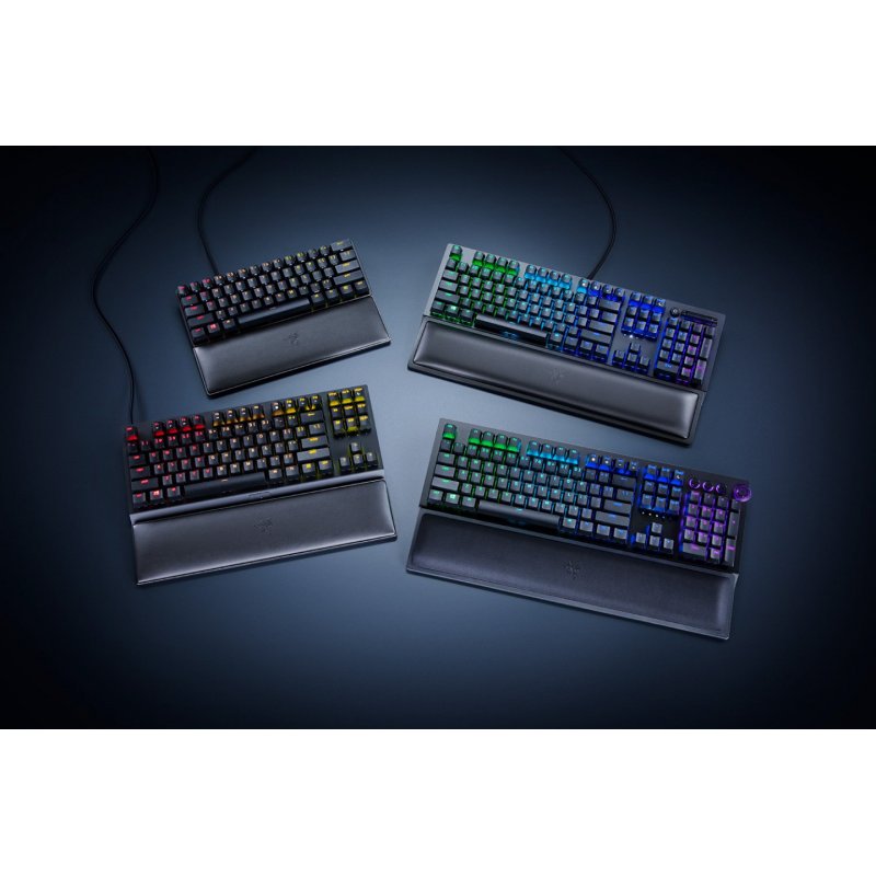 Razer RC21-01710100-R3M1 repose-poignet Simili-cuir, Mémoire de forme Noir