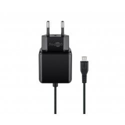 Goobay 49603 chargeur d'appareils mobiles Smartphone, Tablette Noir Secteur, CC Charge rapide Intérieure