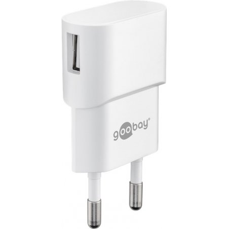 Goobay USB 1Port 5W/1,0A              wh | 44948