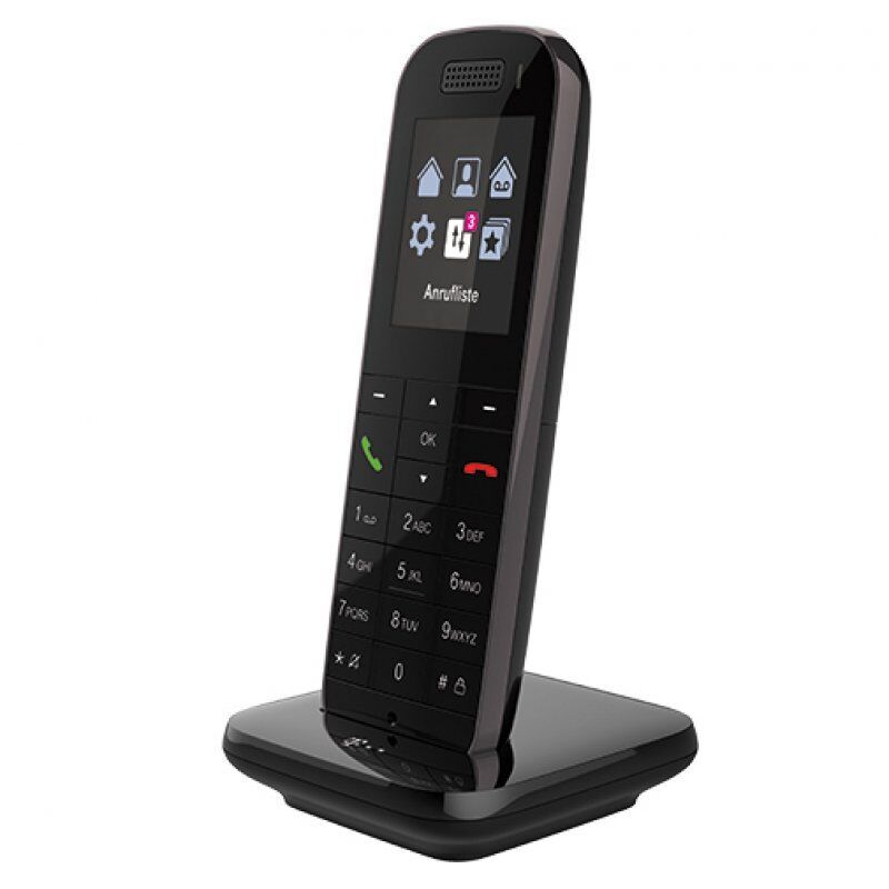 Telekom Speedphone 52 Téléphone DECT Identification de l'appelant Noir