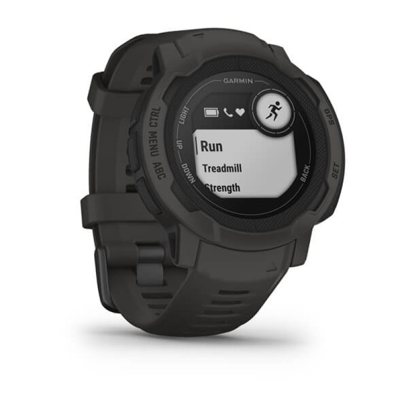 Garmin Instinct 2 2.29 cm (0.9") MIP 45 mm Digital 176 x 176 pixels Graphite GPS (satellite)